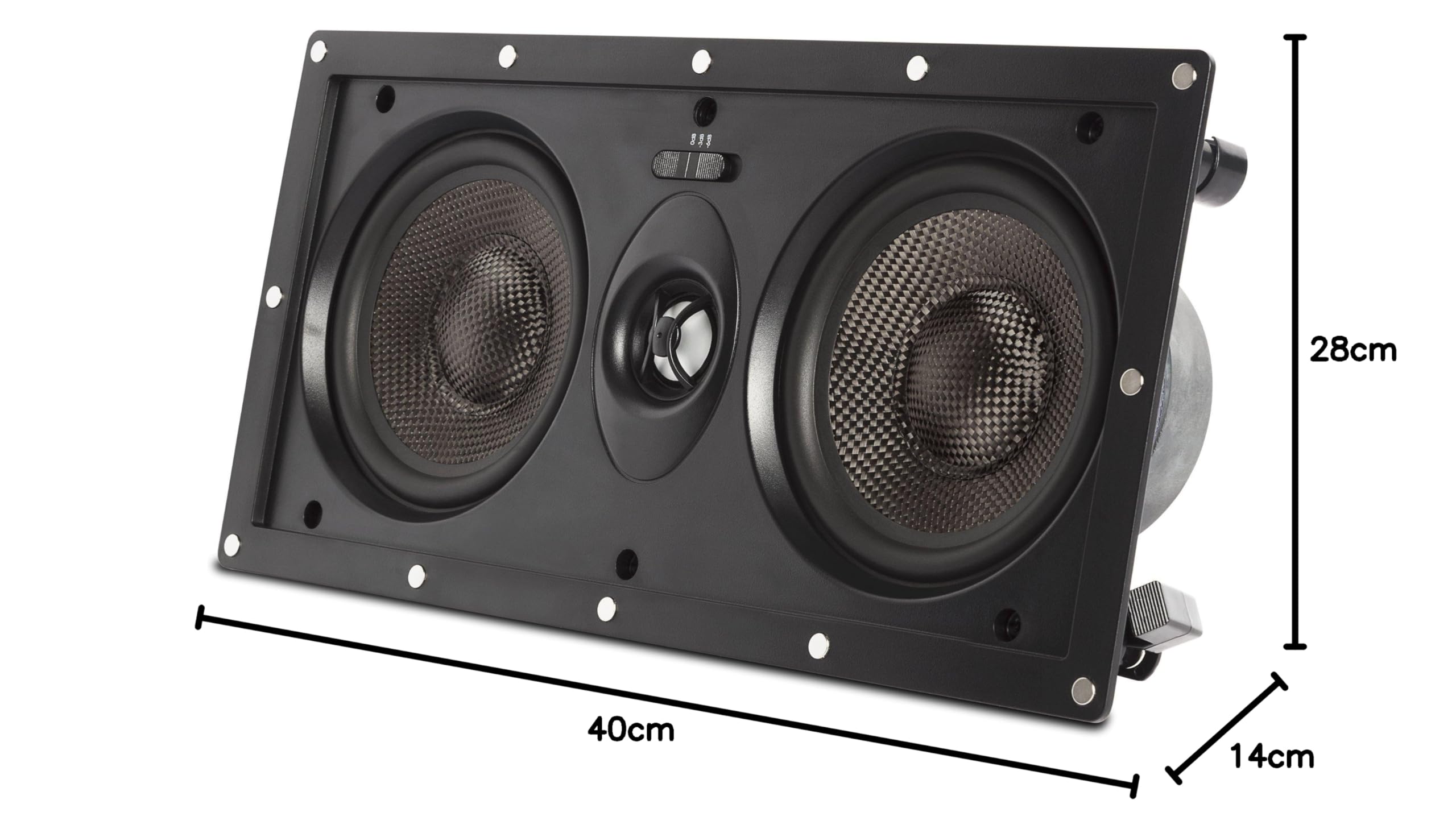 Amazon.co.jp: Denon Professional 天井・壁面埋め込み型2ウェイ
